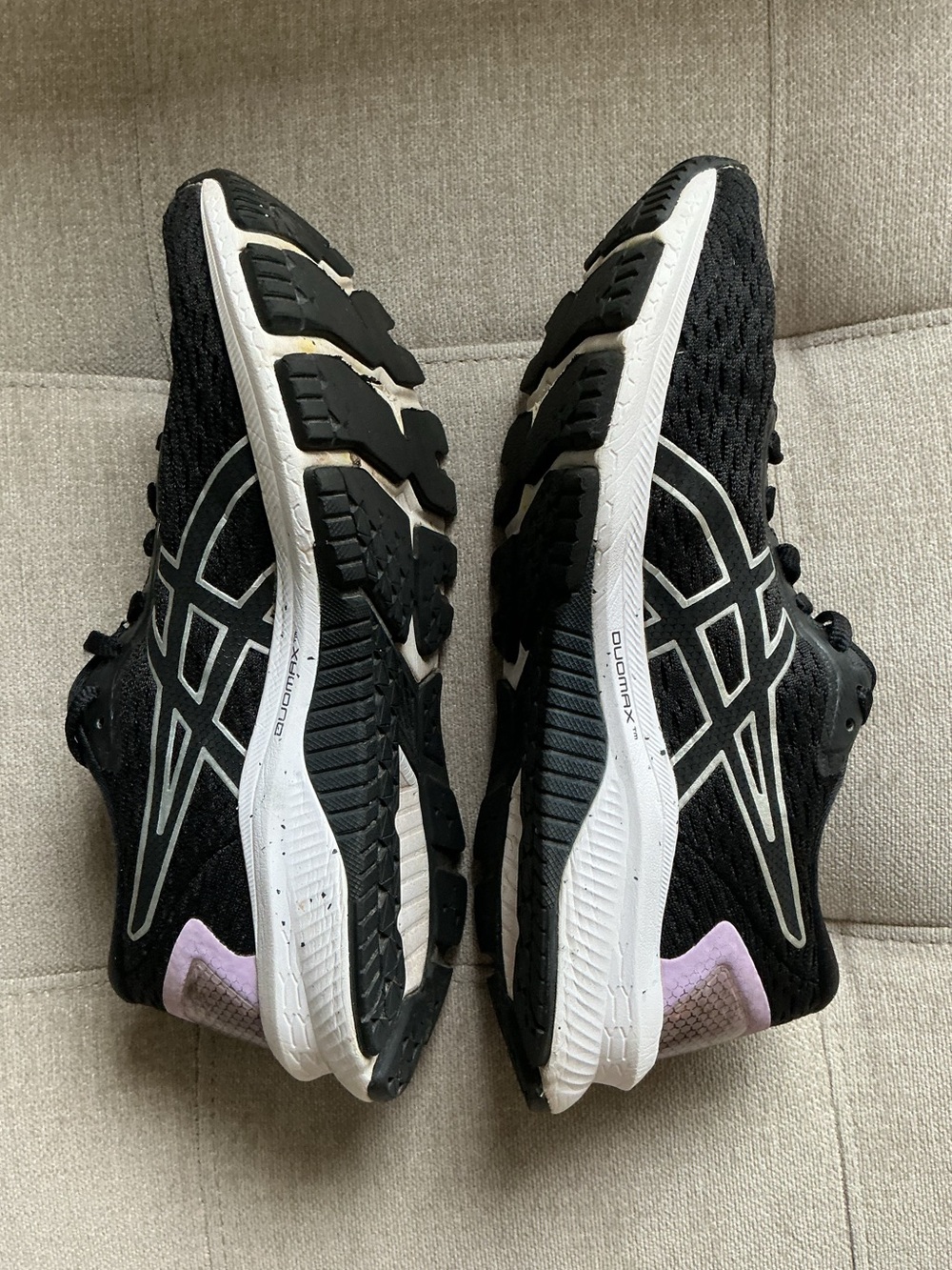 ASICS GT-1000 9 Women’s Size 7 Black Purple Running Shoes 1012A651 Athletic - Picture 9 of 16